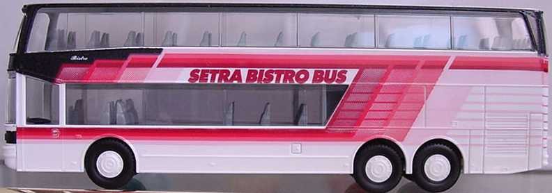 Foto 1:87 Kässbohrer-Setra S 228 DT Setra Bistro Bus herpa