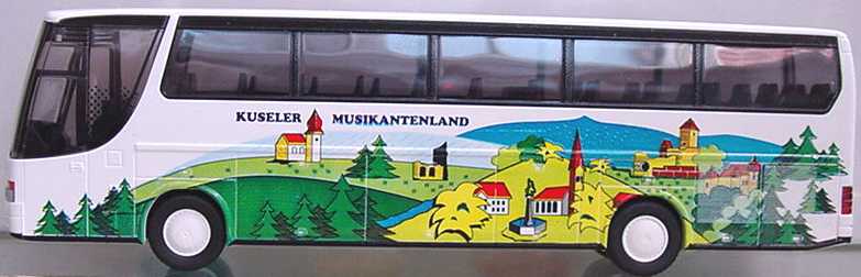 Foto 1:87 Kässbohrer-Setra S 315 HDH Steiner-Reisen, Kuseler Musikantenland Rietze