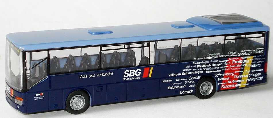 Rietze Kässbohrer Setra S 315 NF Südwestbus rot DB RVS Karlsruhe 1:87 H0 