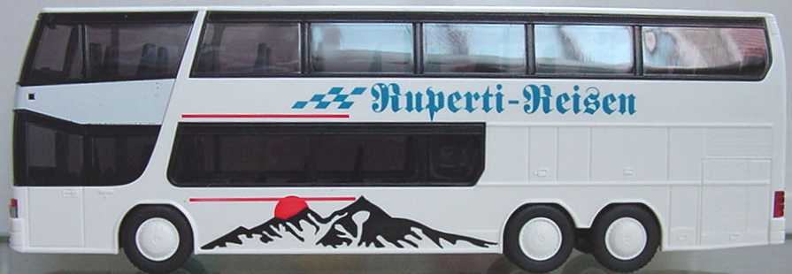 Foto 1:87 Kässbohrer-Setra S 328 DT Ruperti-Reisen Rietze