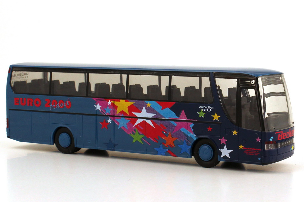 Foto 1:87 Kässbohrer-Setra S 315 HDH Becker Reisen, Euro 2000 Travel herpa 184731