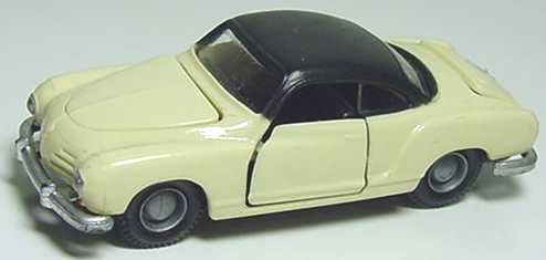 Foto 1:87 Karmann Ghia hellbeige/schwarz I.M.U.