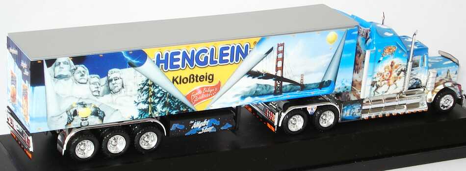 Foto 1:87 Kenworth CON KükoSzg 3/2 Henglein Feinkost, Kloßteig Airbrush Design by W. Rosner herpa 120371