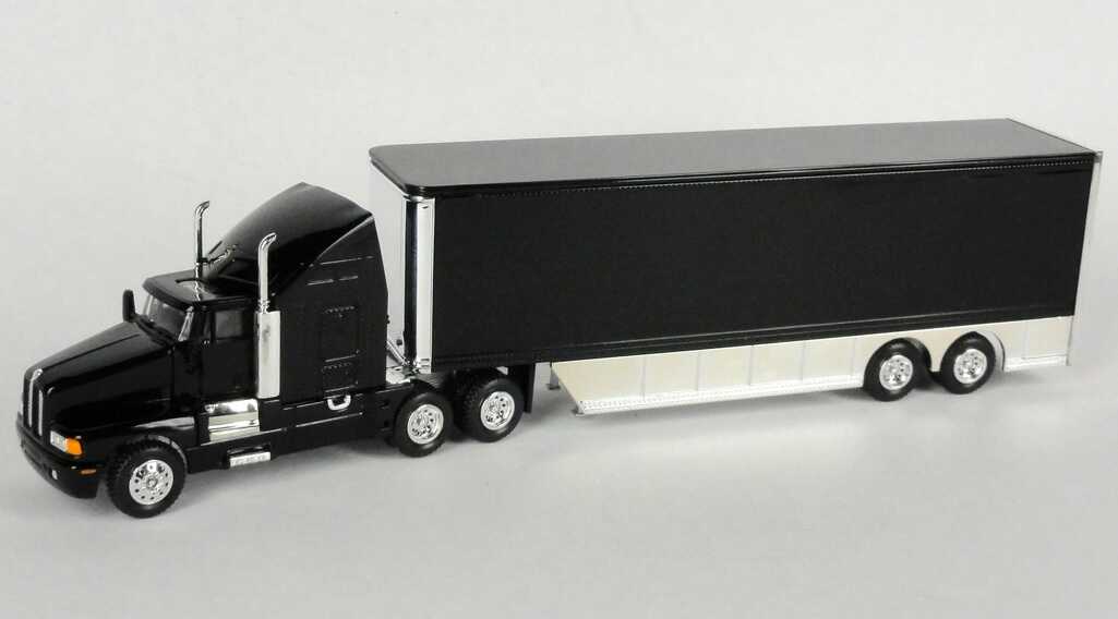 Foto 1:87 Kenworth T-600 B Sleeper KoSzg Cv 3/2 schwarz/chrom Model Power 21000