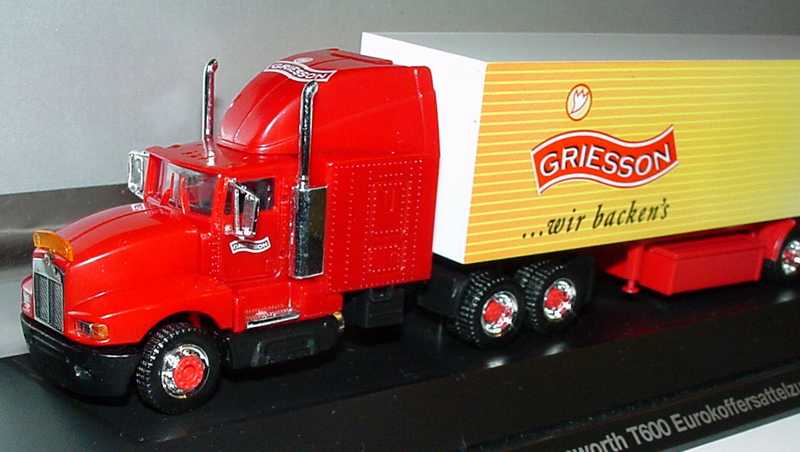 Foto 1:87 Kenworth T600 Sleeper KoSzg 3/3 Griesson - Wir backen´s - Soft Cake herpa 183338