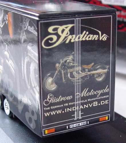 Foto 1:87 Kenworth W900B JuKoSzg 3/2 Showtruck Güstrow Motorcicle, Indian V8, ...ride the Big Buffalo Most-Modelle
