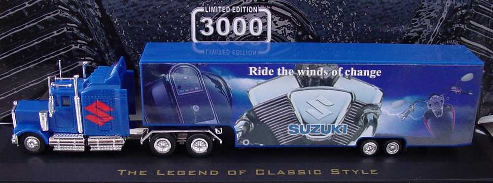 Foto 1:87 Kenworth W900B JuKoSzg 3/2 Showtruck Suzuki - Ride the winds of change Most-Modelle