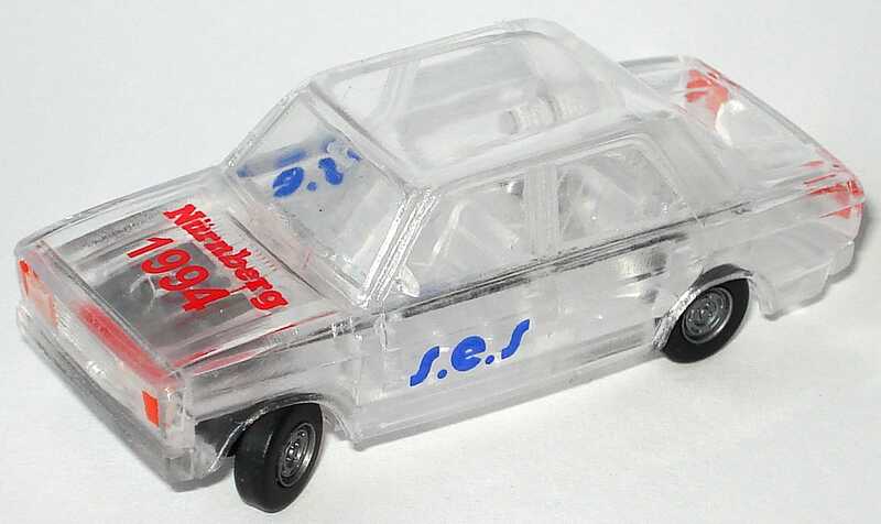 Foto 1:87 Lada Nova 2105 Nürnberg 1994 transparent SES Automodelle