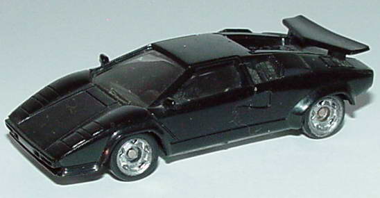 Foto 1:87 Lamborghini Countach mit Spoiler schwarz Monogram