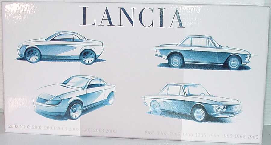 Foto 1:43 Lancia Fulvia Set (Fulvia Coupe 1965 + Fulvia Concept 2003) Norev 783011