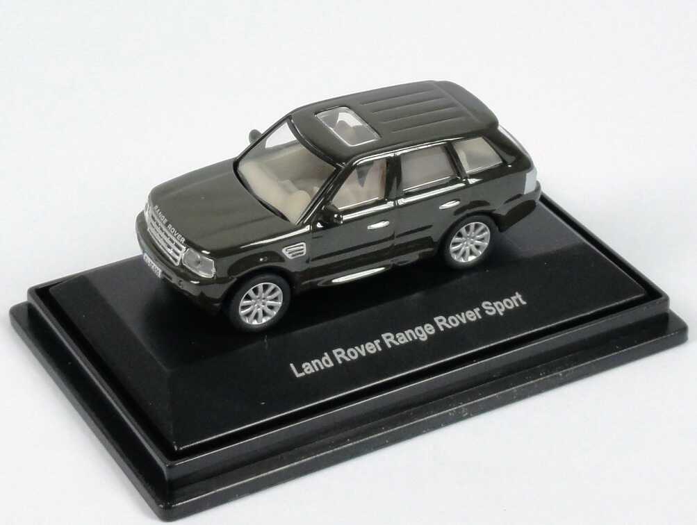Foto 1:87 Land Rover Range Rover Sport dunkelolivgrün Schuco 25439