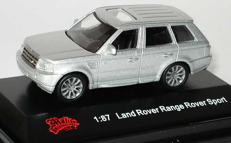 Foto 1:87 Land Rover Range Rover Sport silber-met. Malibu International 00100