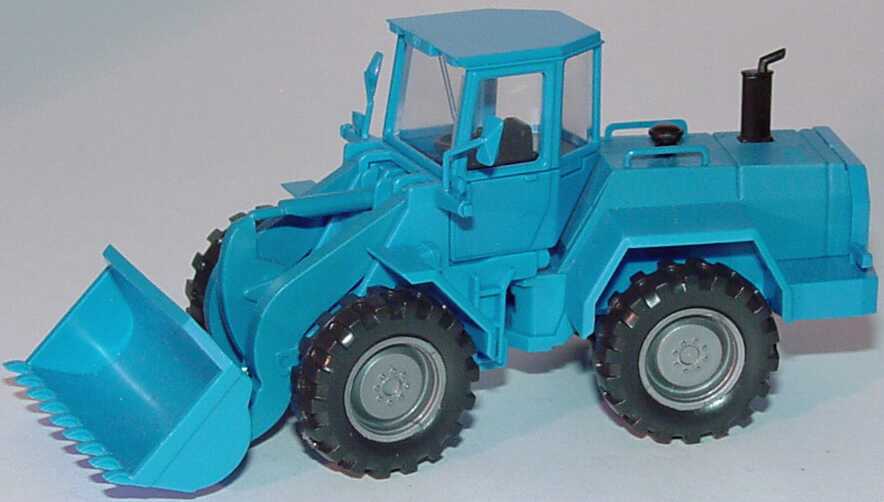 Foto 1:87 Liebherr 531 Radlader blau Wiking 651