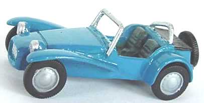 Foto 1:87 Lotus Super 7 graublau Artapo S08