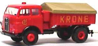 Foto 1:87 MAN 10.212 2a Schaustellerzugm. Krone Brekina 7830