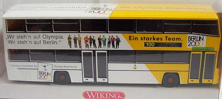 Foto 1:87 MAN D 89 Berlin 2000, Siemens Wiking 7310140