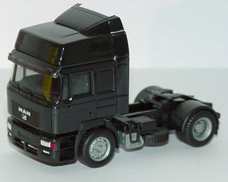 Foto 1:87 MAN F2000 Evo Hochdach Fv 2a Szgm schwarz herpa 146845