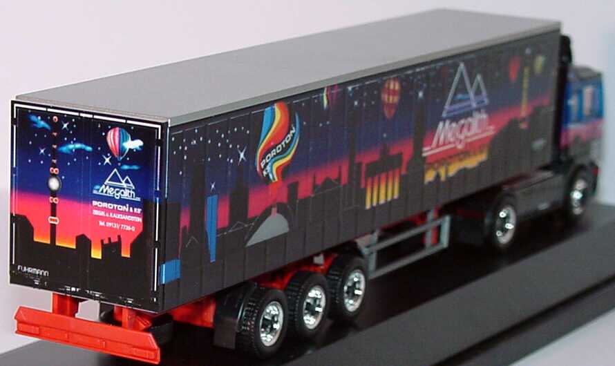 Foto 1:87 MAN F2000 Fv Cv GPSzg 2/3 Megalith Poroton KS, Schmidtlein Transporte herpa 186698