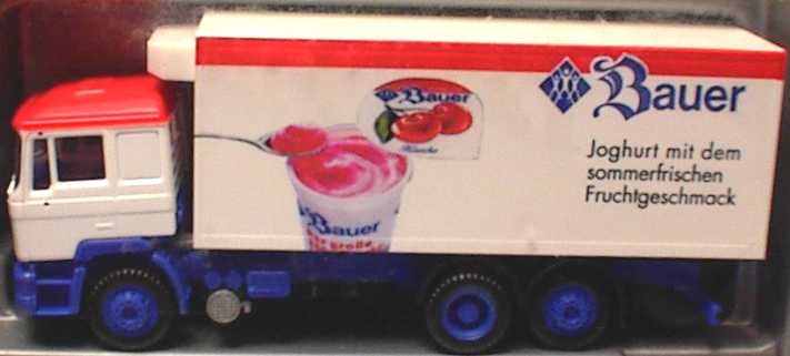 Foto 1:87 MAN F90 3a Küko Bauer herpa 182348