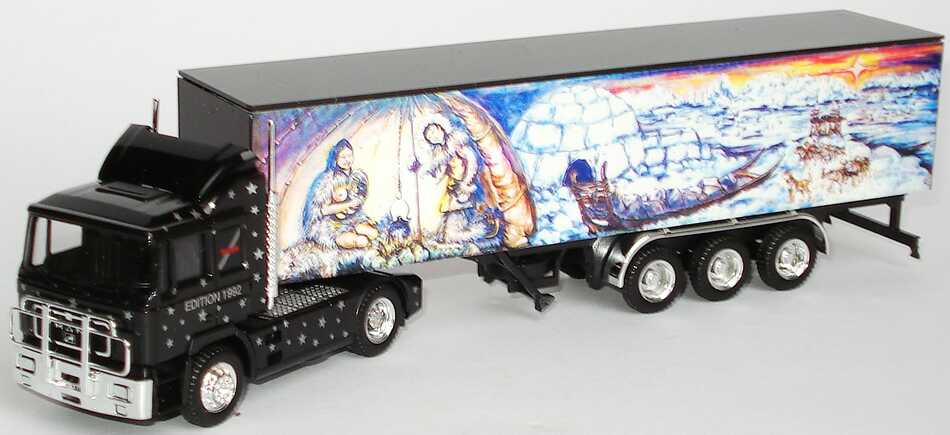 Foto 1:87 MAN F90 Fv Cv KoSzg 2/3 Herpa Weihnachten Edition 1992 herpa