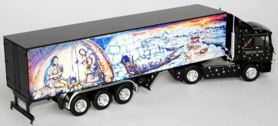 Foto 1:87 MAN F90 Fv Cv KoSzg 2/3 Herpa Weihnachten Edition 1992 herpa