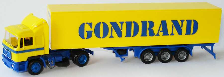 Foto 1:87 MAN F90 Fv KoSzg 2/3 Gondrand Albedo