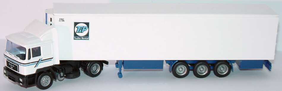 Foto 1:87 MAN F90 Fv KükoSzg 2/3 TiP Trailer Rental AMW/AWM 5531.1