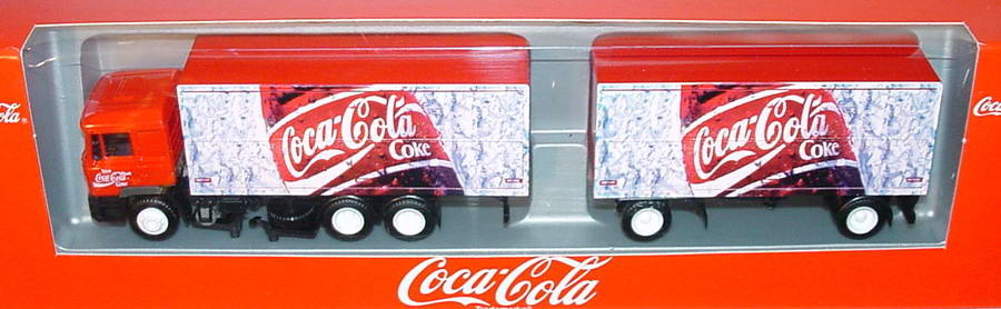 Foto 1:87 MAN F90 GetränkeKoHgz 3/2 Coca-Cola, Coke (Motiv Eiswasser) Albedo 400123