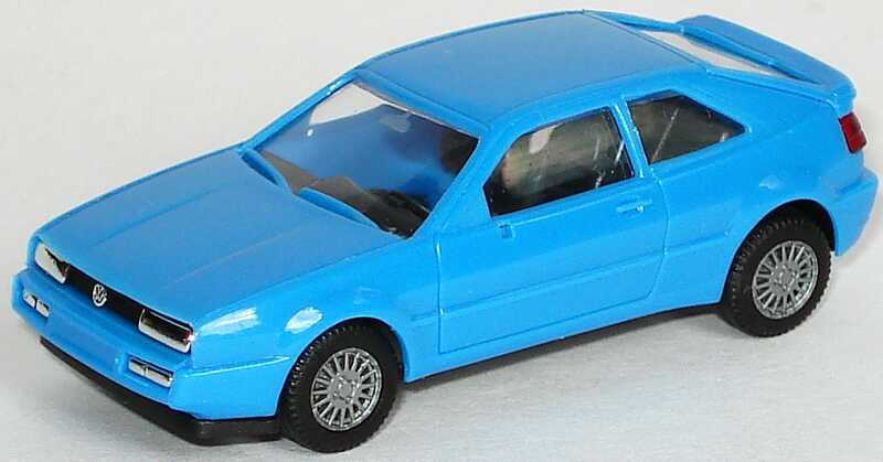 Foto 1:87 MAN F90 (K) AutotransportHgz 2/2 Wir fahren für VW. (beladen mit 4 VW Golf II Facelift und 4 VW Corrado in Sonderfarben) herpa