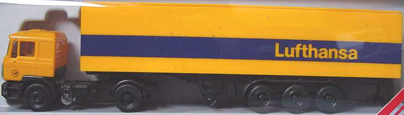 Foto 1:87 MAN F90 KoSzg 2/3 Lufthansa herpa 859055