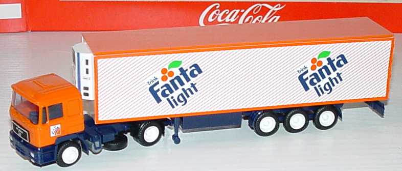 Foto 1:87 MAN F90 KükoSzg 2/3 Trink Fanta light (Coca-Cola-Edition) Albedo 420002