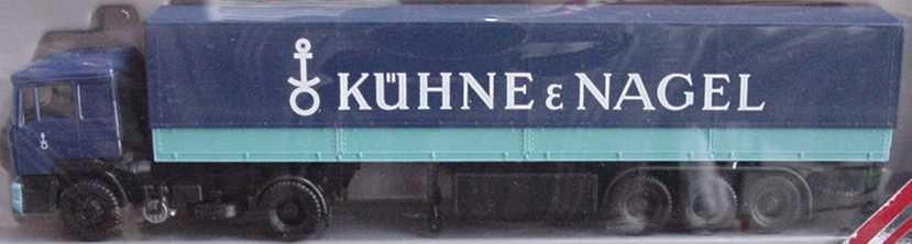 Foto 1:87 MAN F90 PPSzg 2/3 Kühne & Nagel herpa 859089