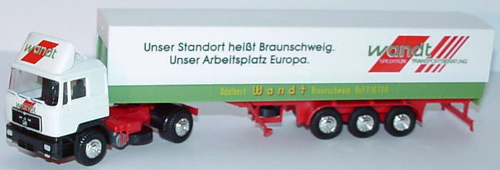 Foto 1:87 MAN F90 PPSzg 2/3 Wandt - Unser Standort heißt Braunschweig. Unser Abeitsplatz Europa herpa 859126