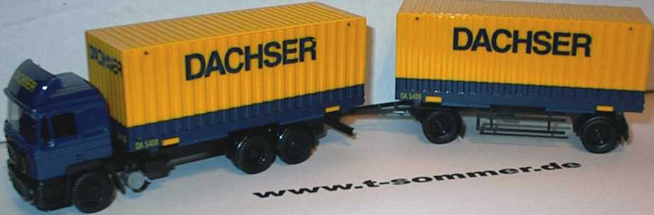 Foto 1:87 MAN F90 WKoHgz 3/2 (Cargobox) Dachser Spedition AMW/AWM 5518.1