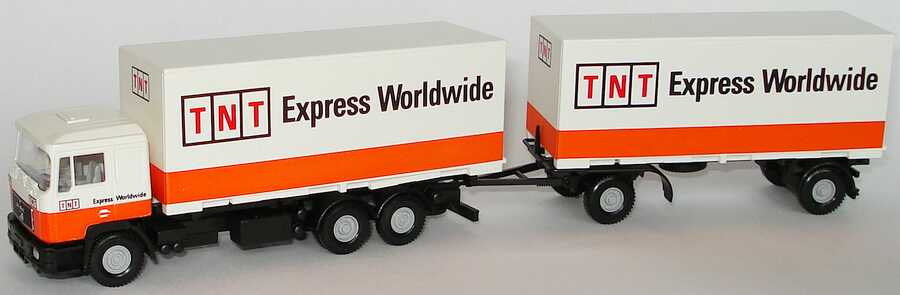 Foto 1:87 MAN F90 WKoHgz 3/2 TNT Express Worldwide Wiking 57401
