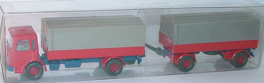 Foto 1:87 MAN (K) PPHgz 2/2 rot/grau Wiking
