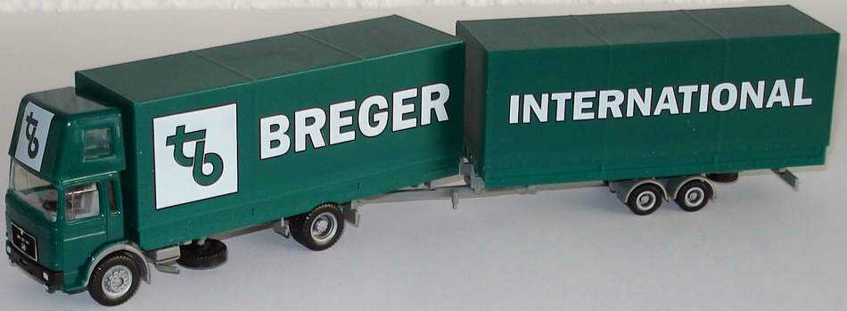 Foto 1:87 MAN (K) Topsleeper JuPPTanHgz 2/2 Breger International herpa 142564