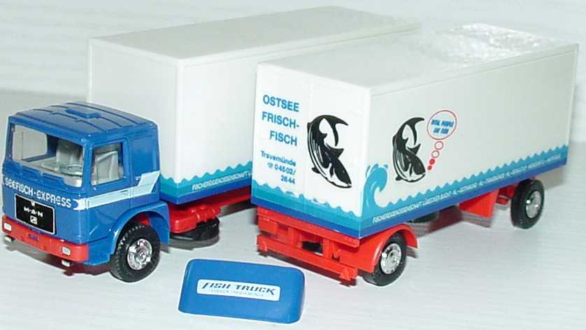 Foto 1:87 MAN KoHgz 2/2 Seefisch-Express - Ostsee Frisch-Fisch - Vital people eat fish Albedo