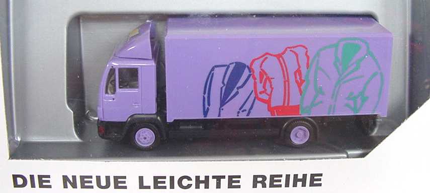 Foto 1:87 MAN L2000 2a Ko lila (Design Kleider, MAN) herpa 09.38069-0078