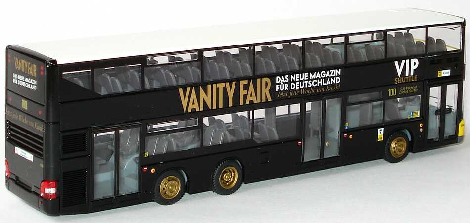 Foto 1:87 MAN Lion´s City DD BVG, Vanity Fair, VIP Shuttle Rietze 67313