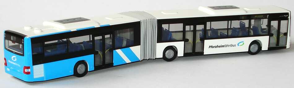 Foto 1:87 MAN Lion´s City G SVP Stadtwerke Pforzheim, Pforzheim fährt Bus Rietze 66245