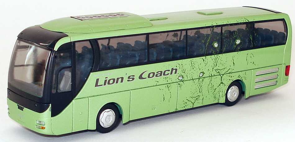 Foto 1:87 MAN Lion´s Coach RHC 414/464 Lion´s Coach grün-met. Werbemodell Rietze