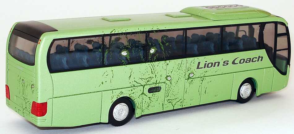 Foto 1:87 MAN Lion´s Coach RHC 414/464 Lion´s Coach grün-met. Werbemodell Rietze