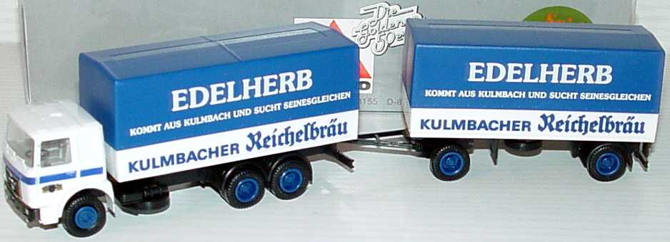 Foto 1:87 MAN PPHgz 3/2 Kulmbacher Reichelbräu Edelherb - Kommt aus Kulmbach und sucht seinesgleichen Albedo