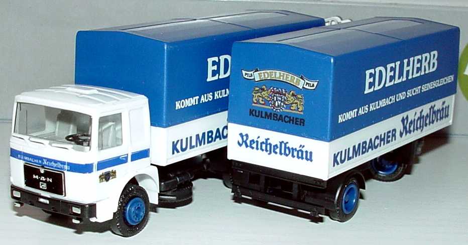 Foto 1:87 MAN PPHgz 3/2 Kulmbacher Reichelbräu Edelherb - Kommt aus Kulmbach und sucht seinesgleichen Albedo