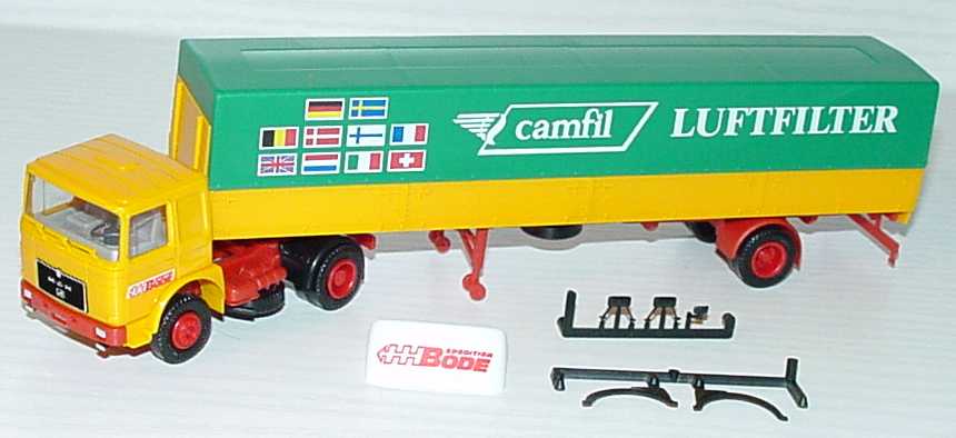 Foto 1:87 MAN PPSzg 2/1 Spedition Bode, Camfil Luftfilter Albedo