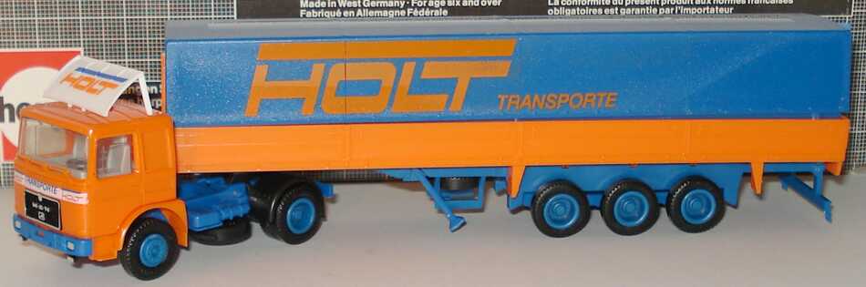 Foto 1:87 MAN PPSzg 2/3 Holt Transporte herpa