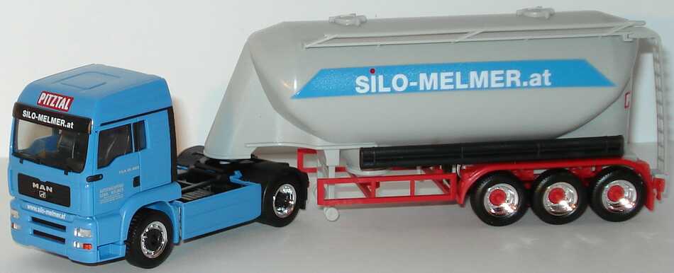 Foto 1:87 MAN TG-A LX EutersiloSzg 2/3 Silo-Melmer.at, Pitztal herpa 151481