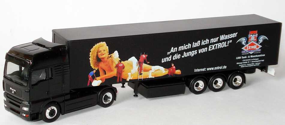 Foto 1:87 MAN TG-A XXL Fv Cv GPSzg 2/3 Extrol - An mich lasse ich nur Wasser und die Jungs von EXTROL! herpa