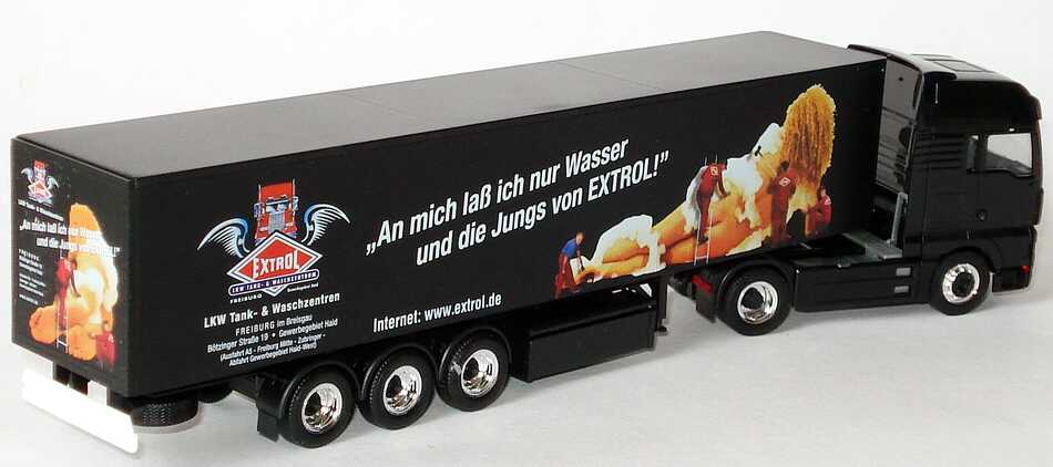 Foto 1:87 MAN TG-A XXL Fv Cv GPSzg 2/3 Extrol - An mich lasse ich nur Wasser und die Jungs von EXTROL! herpa
